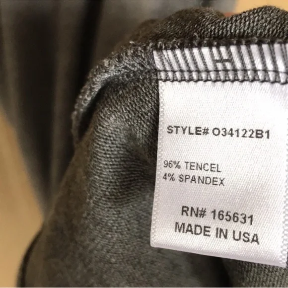 Johnny Was Calme throw on cozy Gray Sleeveless Midi Dress